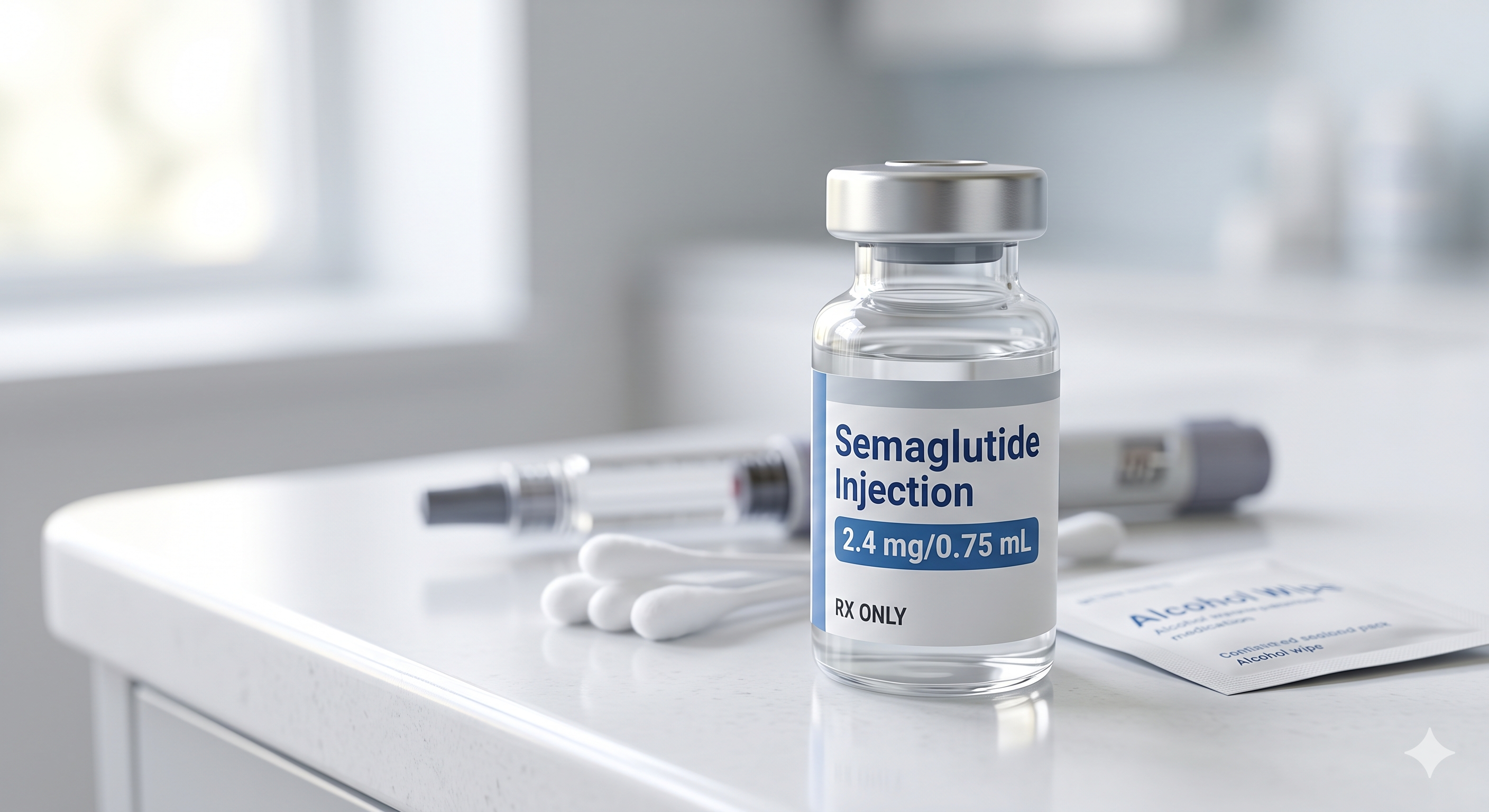 Compounded Semaglutide injection vial